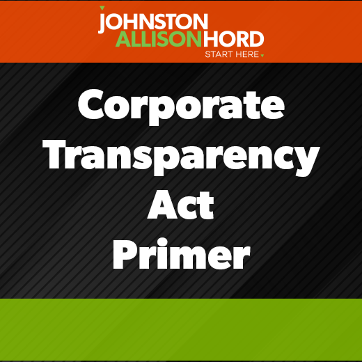 The Corporate Transparency Act A Brief Primer